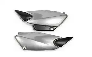 Tampa Lateral Pintada (Par) Titan 2000 (Prata 00/01)