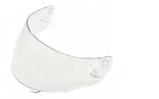 Viseira Capacete Ebf E0x/New Spark Ez1 (2Mm/Cristal) ++