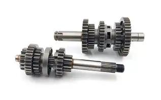 Eixo Cambio Completo (Prim/Secun) Nxr Bros 125 13/15/Nxr Bros 150 06/14 (Garfo 26Mm)