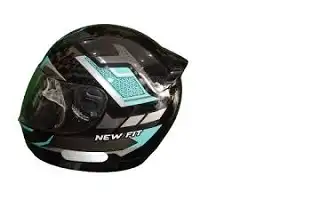 Capacete Ebf (Brilho) New Fit Shift Preto/Tifany (58) ++