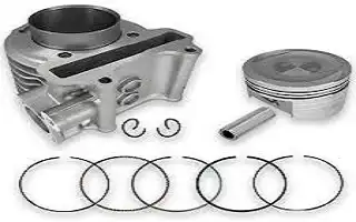 Cilindro Com Camisa Pistão/Aneis Elite 125 19/23