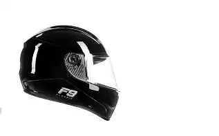 Capacete Fly F9 Hg (Brilho) Classic Preto (58) ++