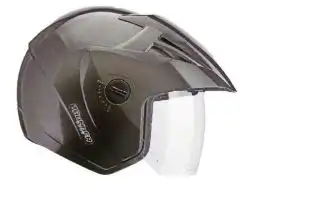 Capacete Ebf (Brilho) Thunder Open Chumbo (56) ++