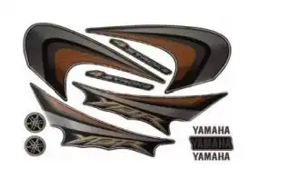 Jg De Faixas Ybr 125 07 (Preta)