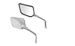 Espelho Asa Cromado Honda (Par)