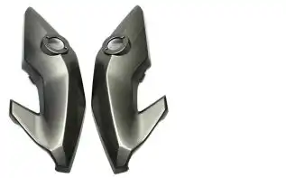 Capa Lateral Farol (Par) Fan 150 2014 (Cinza Fosco)