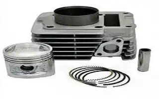 Cilindro Com Camisa Pistão/Aneis Xlr 125/Today 125 92.../Titan 99/00/01