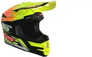 Capacete Ims (Brilho) Evo (Cross) Rosa/Fluor (58) ++