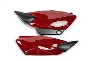 Tampa Lateral Pintada (Par) Titan 2000 (Vermelho 2004)