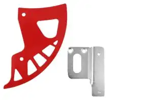 Protetor De Disco Traseiro Crf 250F (Vermelho ++)