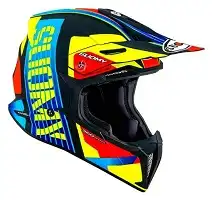 Capacete Suomy (Brilho) X-Wing Amped (Cross) Azul/Amarelo/Vermelho (58) ++