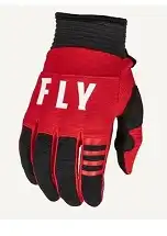 Luva Fly Racing F16 Preto/Vermelha (G) ++