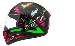 Capacete Drive 2 Hg (Fosco) Nytro Preto Fosco/Color (58) ++