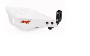 Protetor De Mao Amx Wing (Branco/Vermelho) ++