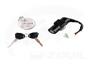 Chave De Ignição/Bloqueador Biz 125 09/17 Ks/Es/Ex