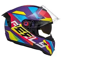 Capacete Peels Icon (Fosco) Pro Fusion (C/Oculos) Roxo/Cereja (58) ++