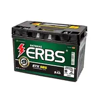 Bateria Erbs Etx 9Bs Cb 500/Gsx-R 600/Cbr 600/Cb 900Rr/Xt 600 (9 Meses)