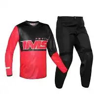 Conjunto Calça + Camisa Ims (Calça Army/Camisa Fire) Preto/Vermelho (38/M) ++