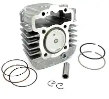 Cilindro Com Camisa Pistão/Aneis Pop 110I 16/22/Biz 110I 16/22