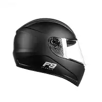 Capacete Fly F9 Hg (Fosco) Classic Preto Fosco (62) ++