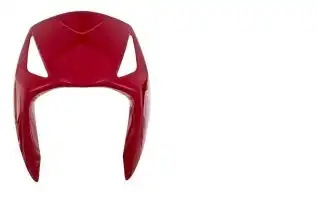 Carenagem Frontal (Bico) Pintado Biz 125 Vermelho Met. 2010 +