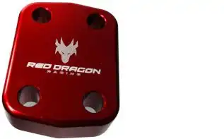 Abraçadeira Eixo Dianteiro Crf Vermelha++