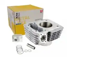 Cilindro Com Camisa Pistão/Aneis Cb 300R/Xre 300