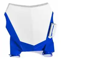 Number Plate Amx Duo Crf 250 (Azul/Branco) ++