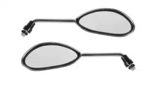 Espelho Monaco Yamaha Cromado (Par)