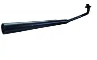 Escape Esportivo Biz 125 (Preto)