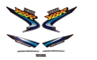 Jg De Faixas Ybr 125 03 (Vermelha)