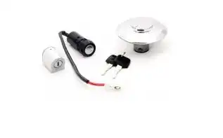 Chave Kit Ignição/Tampa Tanque/Trava De Guidão Fan 125 2009