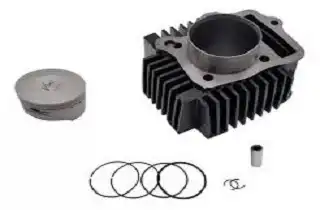 Cilindro Com Camisa Pistão/Aneis Dream 100/Biz 100/Web 100