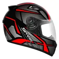 Capacete Ebf (Brilho) Spark Spider Preto/Vermelho (61) ++