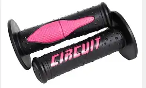 Manopla Circuit Electra Racing (Preta/Rosa) ++