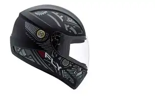 Capacete Fly F9 Hg (Fosco) Motor Preto Fosco/Grafite (58) ++