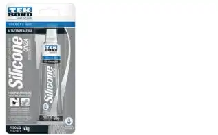 Silicone Alta Temperatura (Cinza/50 G) ++