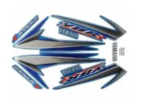 Jg De Faixas Ybr 125 04 (Azul)