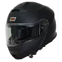 Capacete Origine (Fosco) Logic (C/Oculos/Escamoteavel) Preto Fosco (56) ++