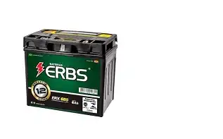 Bateria Erbs Erx 6Bs Biz 125 09/Fan 125/150 09.../Nxr Bros 125/150 09.../Crf 230/Cb 300R (12 Meses)
