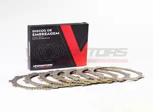 Disco De Embreagem Cb 300R/Xre 300/Nx 400 Falcon (7Pçs)