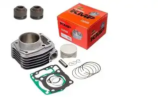 Cilindro Com Camisa Pistão/Aneis Titan 160/Fan 160/Nxr Bros 160