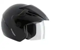 Capacete Ebf (Brilho) Thunder Open Preto (56) ++