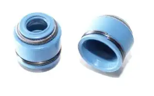 Retentor Haste Valvula Vedamotors Biz 100/Biz 110I/Titan 03.../Titan 150/Xr 250 Tornado (2 Mola Azul) (Par)