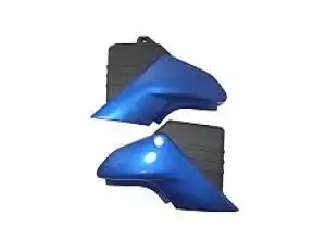Tampa Lateral Pintada (Par) Ybr 125 (S/Faixa) 04 (Azul)