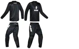 Conjunto Calça + Camisa Ims Mx Preto/Branco (44/G) ++