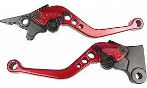 Manete Com Regulagem (Par) Titan 00 Es/Titan 150 Esd (Disco/Vermelho)