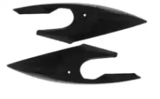 Capa Lateral Farol (Par) Fazer 150 14/18 (Preto)