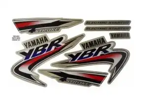 Jg De Faixas Ybr 125 03 (Bege)