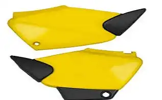 Tampa Lateral Pintada (Par) Titan 2000 (Amarelo Correio)